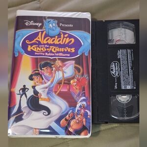 Disney Aladdin and the King of Thieves VHS